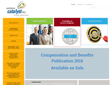 Tablet Screenshot of caribbeancatalyst.com